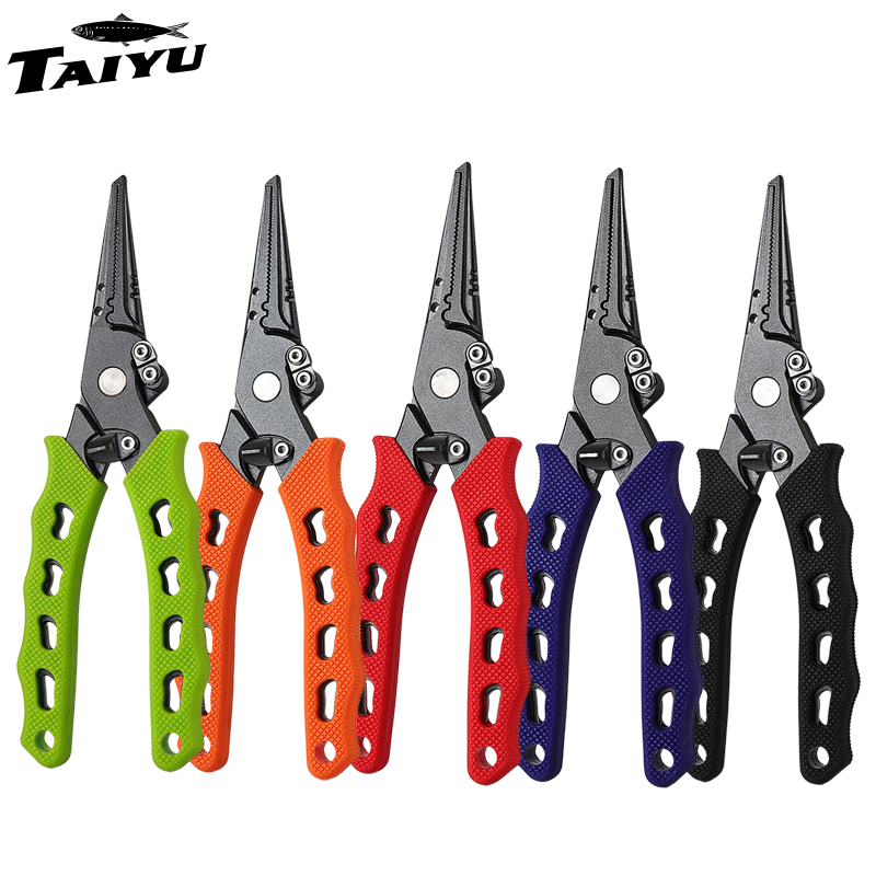 Fishing Line Cutter - Szczypce wędkarskie TAIYU 5-kolorowe ze stali