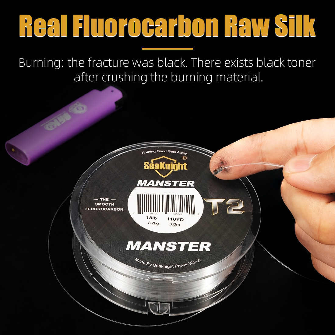 Copolymer Line - SeaKnight marka MANSTER T2 seria 100%