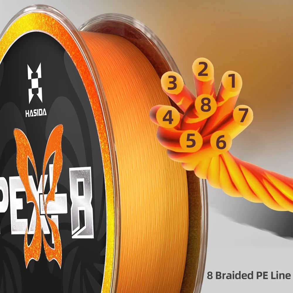 HASIDA Butterfly 100m 8-żyłowa – Copolymer Line recenzja i cena